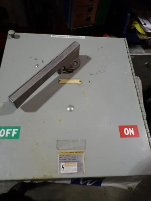 ITE 可熔主开关 VMS326T 600 安 240 伏 3 相熔融 Vacu Break PM1026 — 第 1/4 张图片