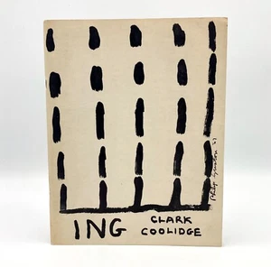 Clark Coolidge - ING Engelshaar Bücher. Cover von Philip Guston - Bild 1 von 2
