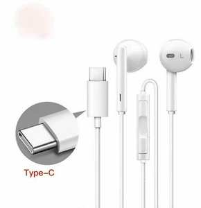 For HUAWEI CM33 Headphones Earphones Type-C Remote bass stereo For P10/P20/P30 - Picture 1 of 6