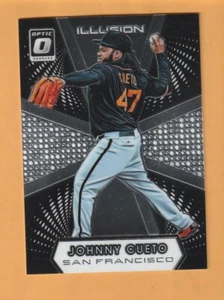 Johnny Cueto San Francisco Giants 2016 Donruss Optic Illusion #18 10B - Picture 1 of 2