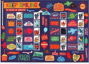 LS73 KEEP SMILING 2010 GENERIC SMILERS FULL SHEET stamps - Picture 1 of 1