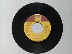 45 RPM Record STEVIE WONDER Part Time Lover / Part Time Lover Inst. Item 1 - Imagen 1 de 2