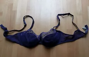 Marie Jo BH Lila Halbunteregt Mit Spitze Gr. 85 C Gebraucht - Bild 1 von 6