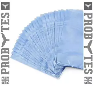 Transparent PVC Heat Shrink Wrap Film Plastic Bags for DIY Bath Bombs Cosmetic - Picture 1 of 43