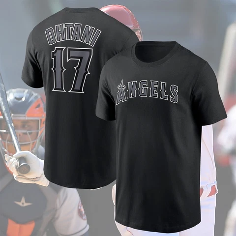 Shohei Ohtani Best Player Los Angeles Angels Black T-Shirt Cover