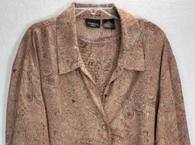 Conjunto de 2 cárdigan George Plus para mujer talla 26W 28W marrón transparente ajustado Foto 1 de 4