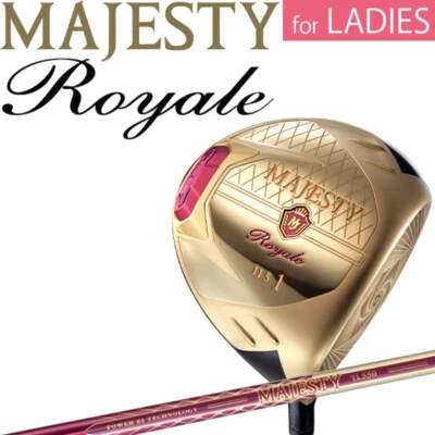 for Ladies MAJESTY Golf Japan 2023 Royale Driver TL550 W1 Women's Maruman Gold - Image 1 of 4