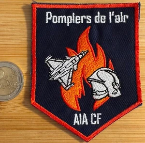 ECUSSON PATCH SAPEURS POMPIERS DE L’AIR. AIA CF (ÉCU 53) - Bild 1 von 2