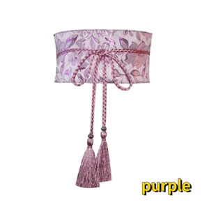 Cintura Cinese Floreale Giapponese Vita Corsetto Obi Nappa Kimono Cintura Hanfu - Foto 1 di 22