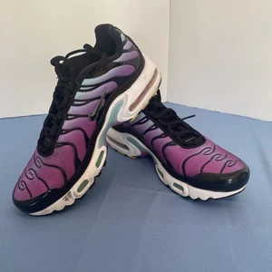 Nike Air Max Plus Gradient Black Purple Size 6Y - Picture 1 of 7