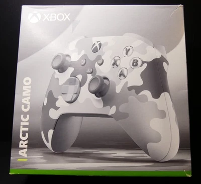 Mando Inalámbrico Microsoft Xbox, Arctic Camo Foto 1 de 4