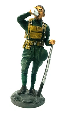 Figura de la Sociedad Histórica Militar Americana Franklin Mint 2da División 1917 Foto 1 de 4