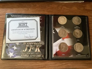 John F Kennedy, Primera Casa Conmemorativa, Colección Medio Dólar - Imagen 1 de 3