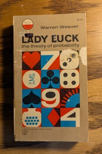 Lady Luck: The Theory of Probability, Warren Weaver, 1963 Ex-Library vintage PB - Picture 1 of 7
