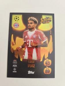 Match Attax 25/26 Luis Diaz Scream Team Bayern München Champions League - Picture 1 of 1