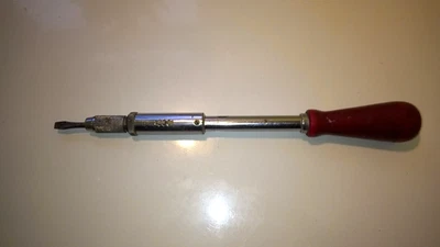 Vintage spiralux Spiral Ratchet Push Drill Screw Driver Retro Tool - Image 1 of 4