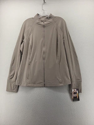 Chaqueta deportiva Avia para mujer XXLarge gris cremallera completa ropa deportiva ocio yoga nueva Foto 1 de 4