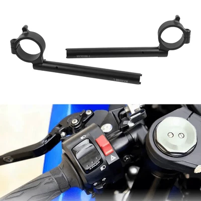 For Suzuki GSX-R 600 750 GSXR750 2011-2025 49mm Handle Bars Handlebars Clip On - Image 1 of 4