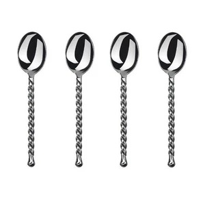 Gourmet Settings Silver Tear 18/10 Stainless Steel Teaspoon (Set of Four) - Picture 1 of 4