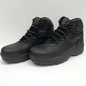 Botas SR Max Hombres 10.5 EW Denali Puntera de Seguridad Trabajo Cuero Negro MaxTRAX Impermeables - Imagen 1 de 13