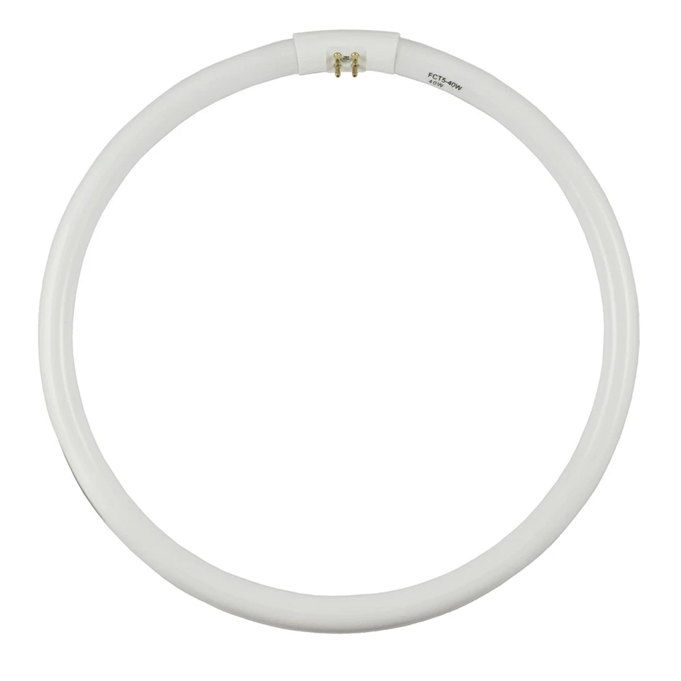 FCT5-40W-WW Warm-White 3000K - Watts: 40W, Type: T5 Circular Fluorescent, Color - Image 1 of 1