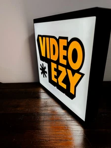 Video Ezy Logo - LED Light up logo/Wall Art - Picture 1 of 7