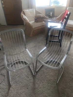 Mid Century Gaston Rinaldi Chair Chrome Radiofreccia Rima Cantilever Italian MCM - Image 1 of 2