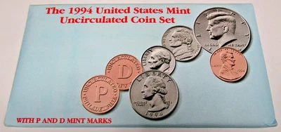 1994 P & D United States Mint Uncirculated Coin Set - Image 1 of 2