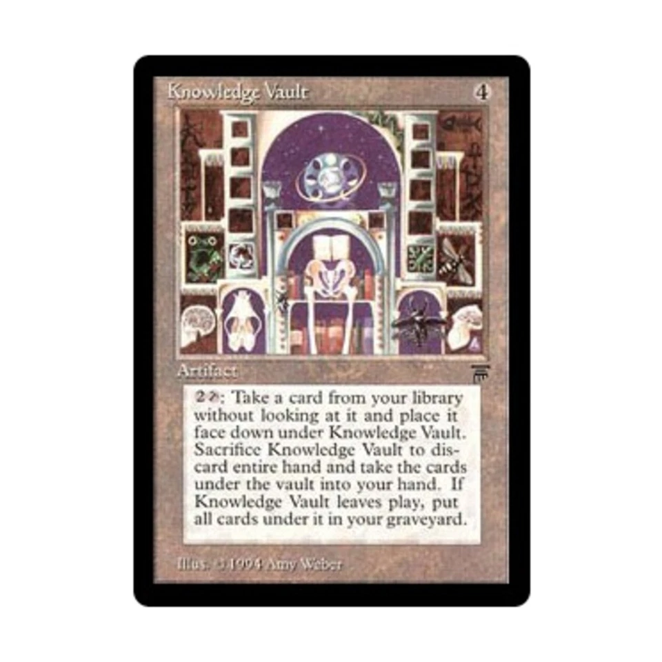 WOTC MtG Legends Knowledge Vault (R) EX - Image 1 of 1