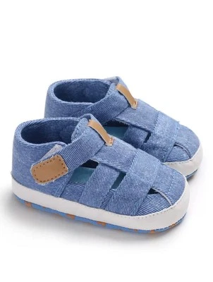 Fashion Baby Boy Soft Sole Pram Shoes Infant Toddler Summer Sandals 0-12 months  - Image 1 of 4