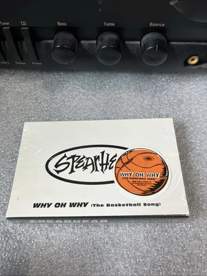 Spearhead ‎– Why Oh Why (The Basketball Song) SEALED PROMO CASSETTE  - Image 1 of 3