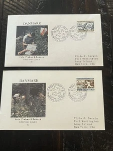 1974 Denmark FDC Postal Covers Scouting Orientation First Day Covers Boy Scouts - Picture 1 of 3