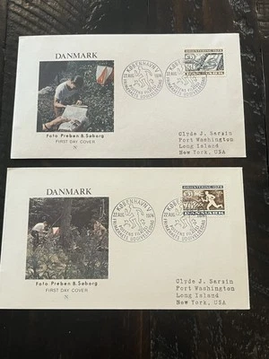 1974 Denmark FDC Postal Covers Scouting Orientation First Day Covers Boy Scouts - Image 1 of 3