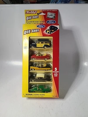 Buddy L Diecast Ford Classics Car Collection 1:64 Nuevo Foto 1 de 4