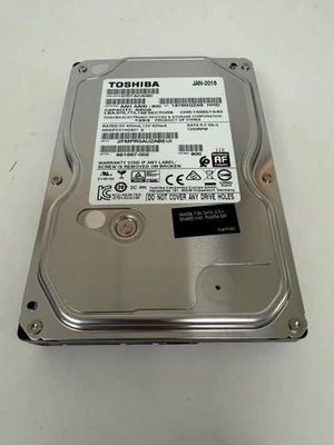 HP 916854-001 3.5" 500GB 7.2K SATA HARD DRIVE TOSHIBA DT01ACA050 - Image 1 of 3