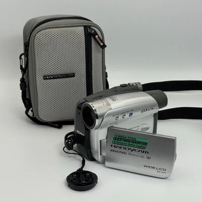 Sony Camcorder HandyCam DCR-HC44E Tested With Carry Case - No Battery Or charger - Image 1 of 4