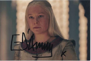 SEHR SELTENES Emma D'Arcy signed Autogramm 4x6 Foto George RR Martin - Bild 1 von 1