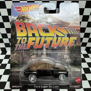 💥 Hotwheels Back To The Future Lot Of 3- Premium - Mainline - Monster Truck 💥 - Picture 1 of 16