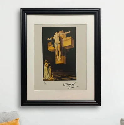 Litografía original firmada a mano de Salvador Dalí con certificado de autenticidad y valoración de $3.500 USD Foto 1 de 4