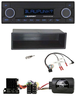 Blaupunkt DAB USB Bluetooth Lenkrad Autoradio für VW Passat Golf IV Polo schwarz - Bild 1 von 4