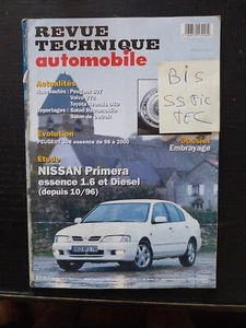 REVUE TECHNIQUE NISSAN PRIMERA 1.6 2.0 TD GX SLX pack SE depuis 10 96 rta - Imagen 1 de 14