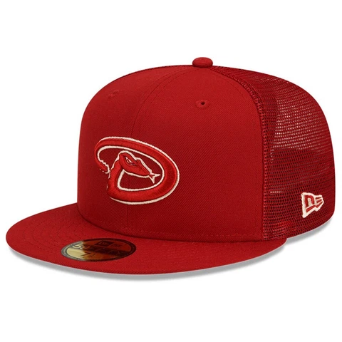 Men's New Era  Red Arizona Diamondbacks 2023 Batting Practice 59FIFTY Fitted Hat Cover