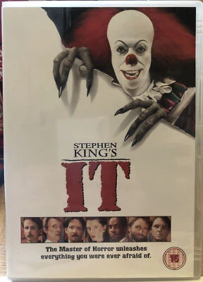 Stephen King's It DVD Rare Deleted Classic Scary Creepy Clown Tim Curry Horror - Image 1 of 2
