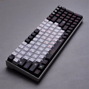 129 Keys Star Wars Black PBT Keycap Cherry Mx Button Sublimation Keycaps Boxed - Picture 1 of 12