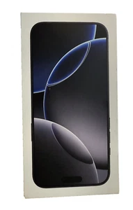 Apple iPhone 16 Pro MAX noir titane 512 Go boîte seule BOITE SEULE - Photo 1 sur 3