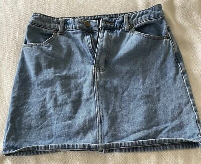 Minifalda vaquera informal Forever 21 para mujer talla grande Foto 1 de 4