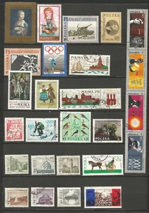 Pologne 26 timbres anciens oblitérés /T4299 - Picture 1 of 1
