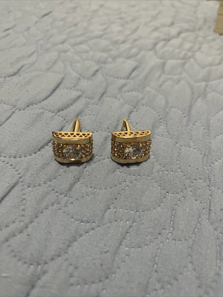Diamond Cufflinks - Image 1 of 1