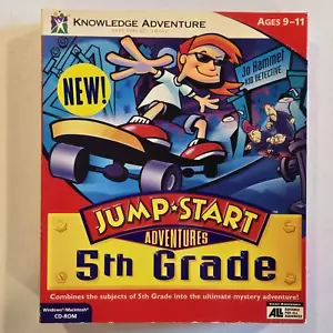 Jump Start Adventures - 5th Grade (PC, 1997, AGES 9-11) VIDEO GAME - BRAND NEW - Picture 1 of 5