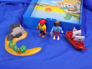 Playmobil PIRATES WORLD Micro Travel Magnetic Playset 4331 Vintage - Picture 1 of 4
